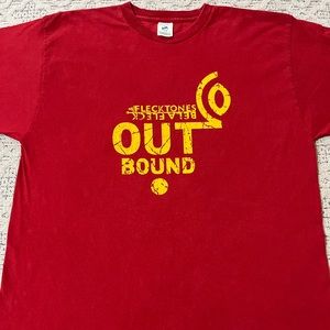 🎸 '00 Bela Fleck & The Flecktones Band Outbound Album Vintage Patagonia Tee